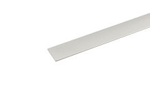 Listeprofil flad alu - 2 x 15 mm x 1 m
